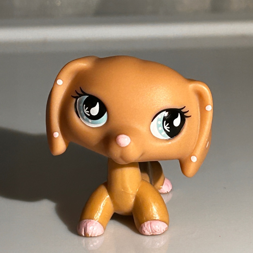 LPS Pink Dotted Dashound